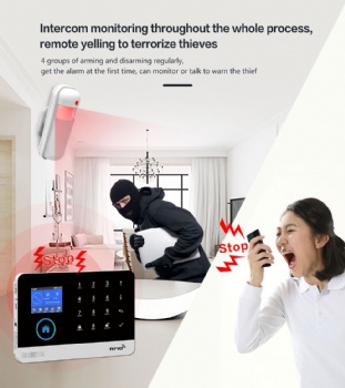 Tuya/GSM alarm system HS-103