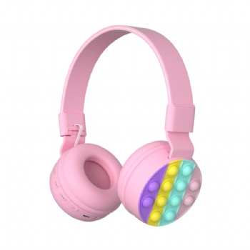 Bubble Headset Silicone Bluetooth Headphone DR-38